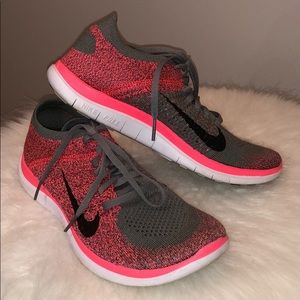 NIKE free 4.0 flyknit shoes